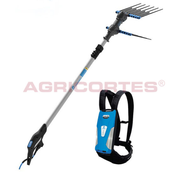 <SPAN CLASS='ALIDATA-PT'>VAREJ. CAMPAG. MOD.ALICE STAR 58 C/ BAT. COSTAS E ASTE TELESCOP.185-270</SPAN><SPAN CLASS='ALIDATA-EN'>Electric harvester ALICE STAR58 with Back Batery and Telescopic pole 185-270</SPAN>